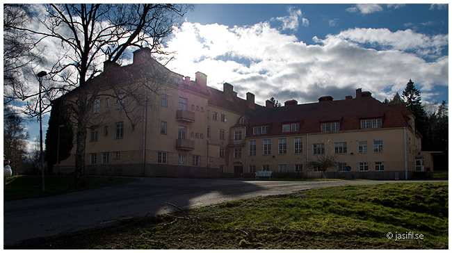 Bild från ett nedlagt sanatorium